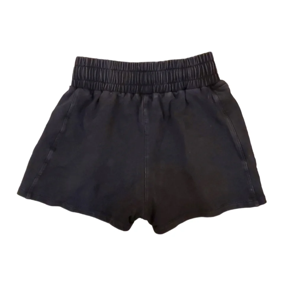Do You Even Women's Black Elastic‎ Waist Gym Workout Shorts XS